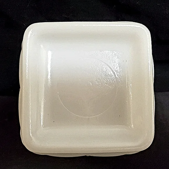 Anchor Hocking (?) Milk Glass Pedestal Planter/Vase/Candy Dish - Picture 7 of 12